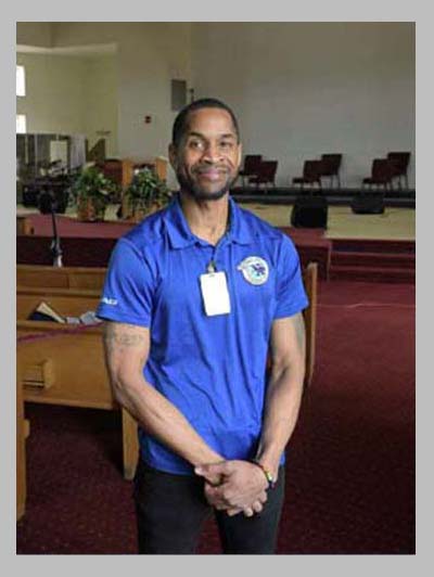 mopping commercial floor